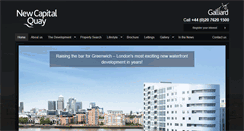 Desktop Screenshot of newcapitalquay.com