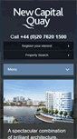 Mobile Screenshot of newcapitalquay.com