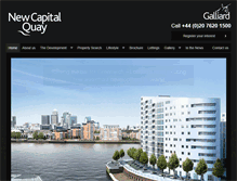 Tablet Screenshot of newcapitalquay.com